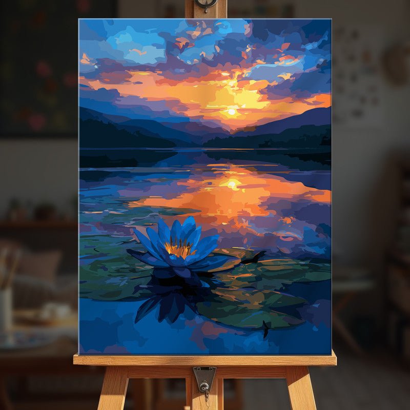 Paint by numbers - Evening Lotus - MyArt