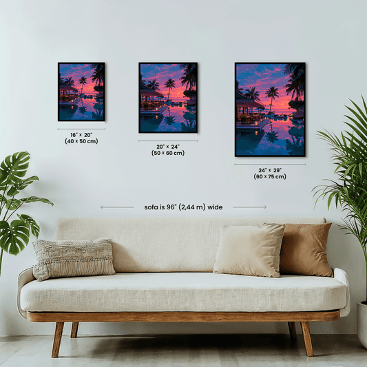 Paint by numbers - Evening Glow - MyArt