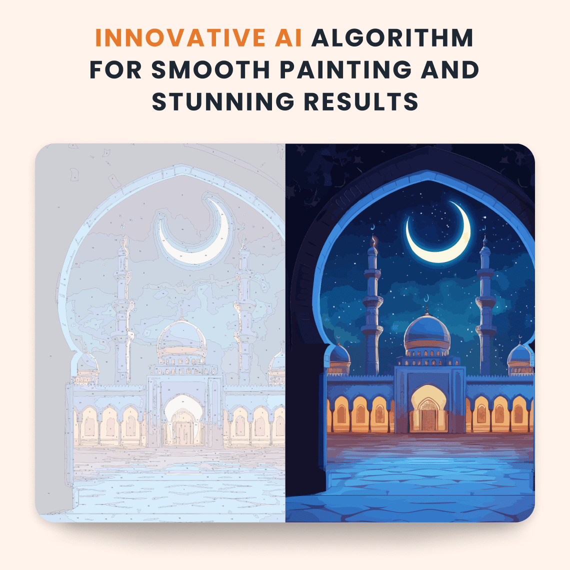 Paint by numbers - Evening Lanterns - MyArt