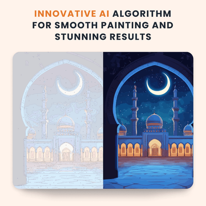 Paint by numbers - Evening Lanterns - MyArt