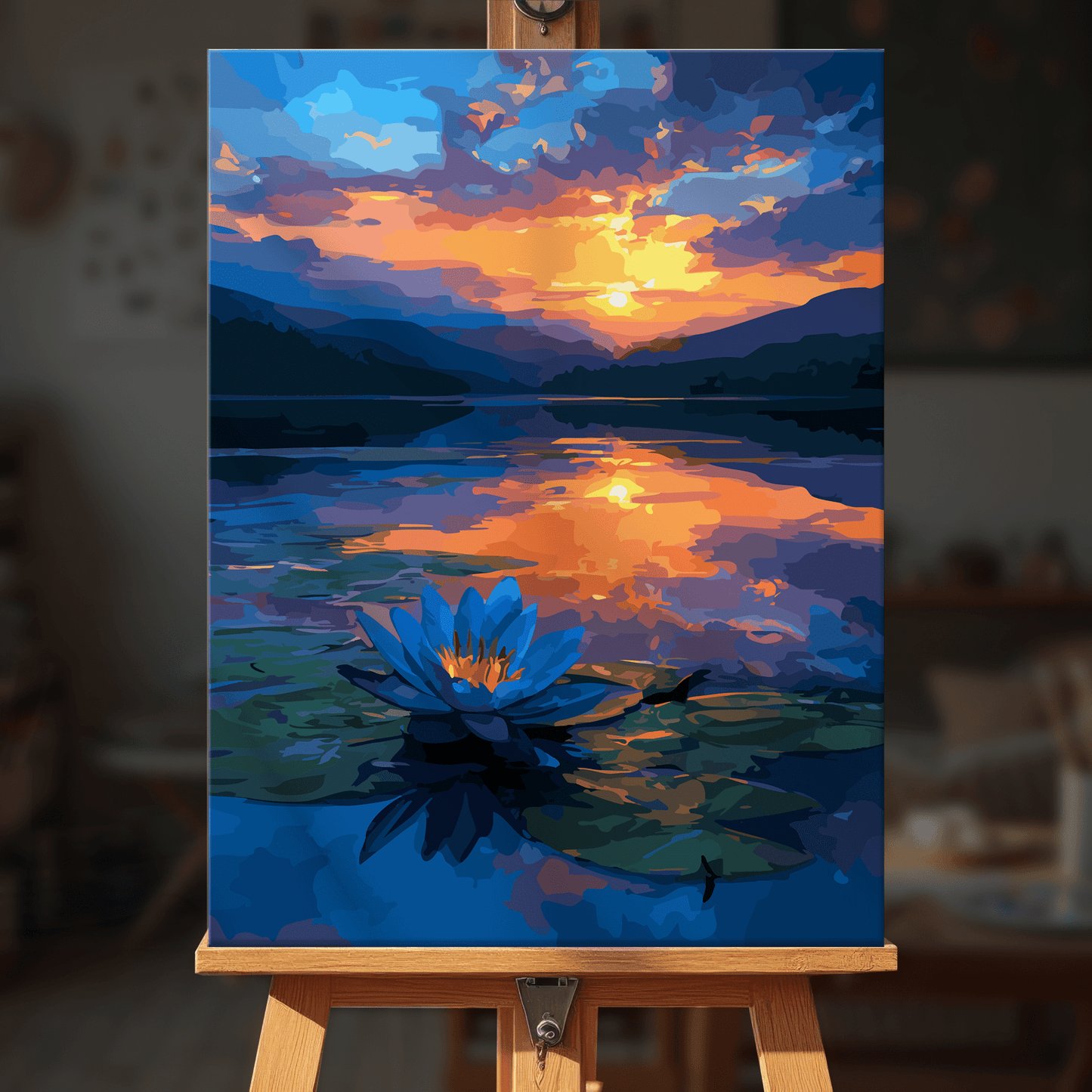 Paint by numbers - Evening Lotus - MyArt