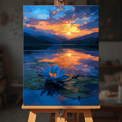 Paint by numbers - Evening Lotus - MyArt