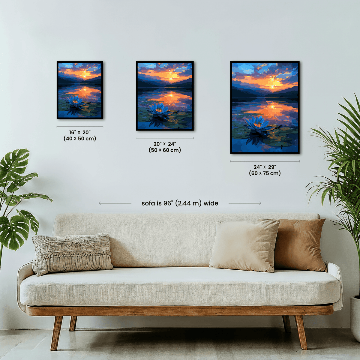Paint by numbers - Evening Lotus - MyArt