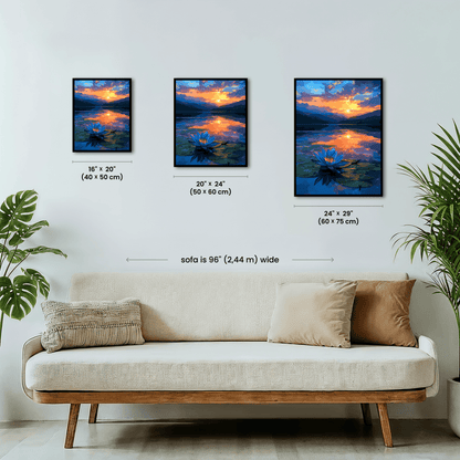 Paint by numbers - Evening Lotus - MyArt