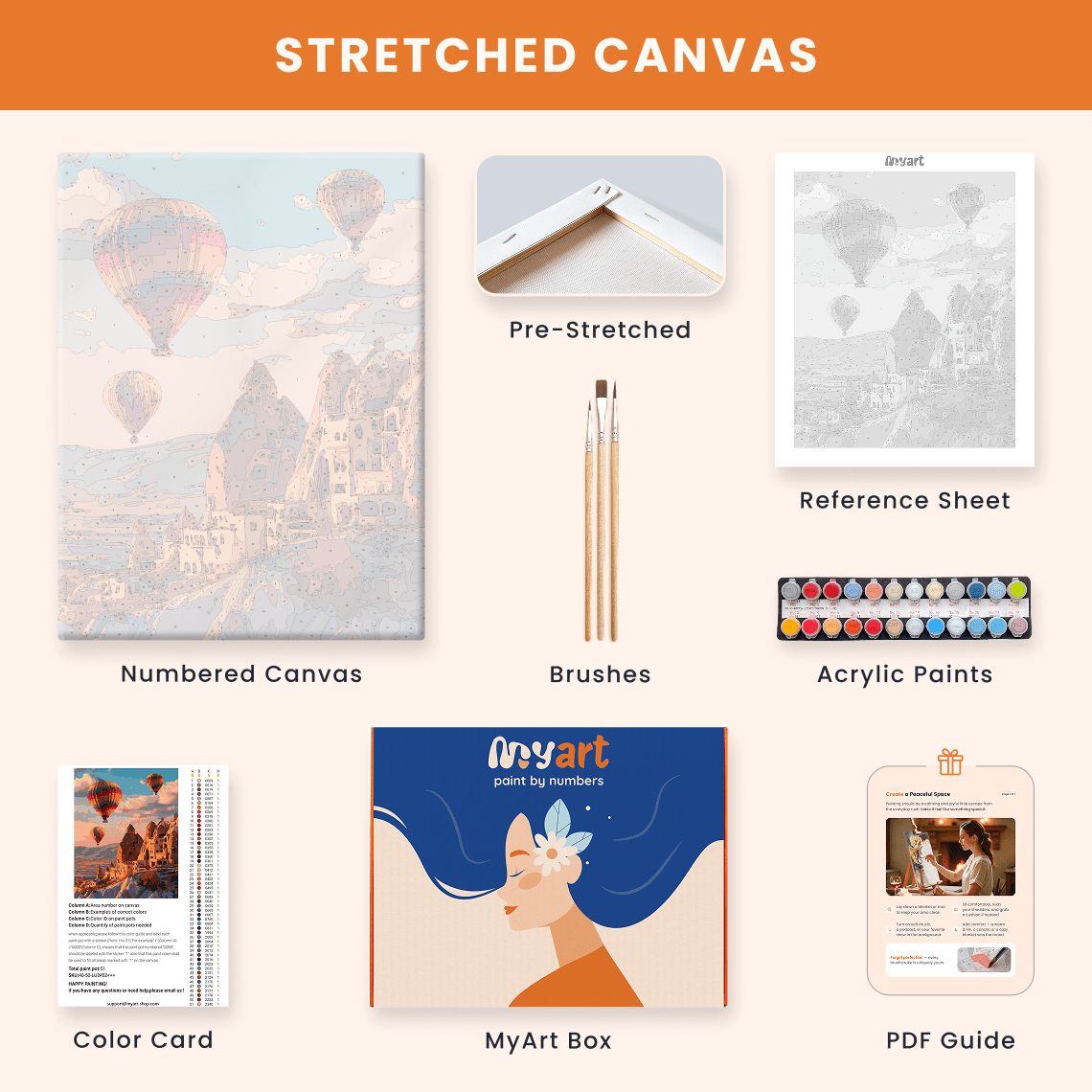 Paint by numbers - Fairy Flight - MyArt