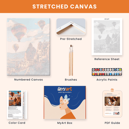 Paint by numbers - Fairy Flight - MyArt