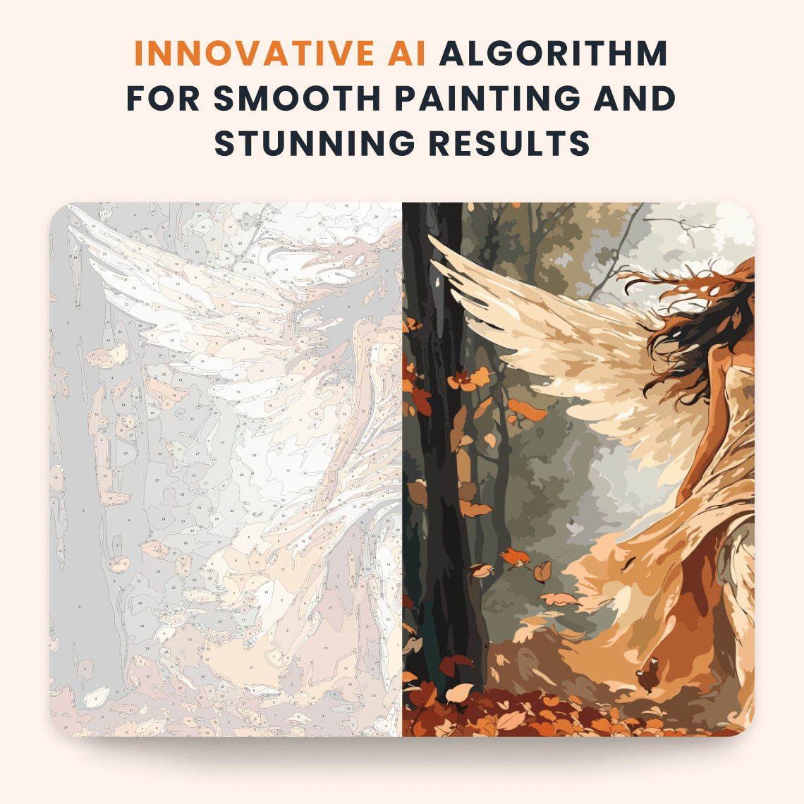 Paint by numbers - Fallen Grace - MyArt