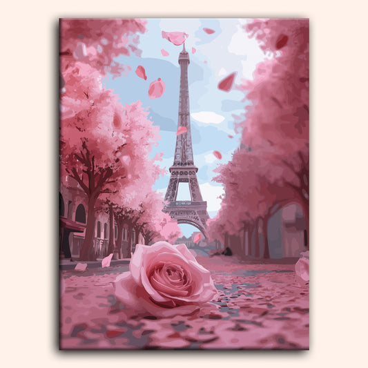 Paint by numbers - Falling Petals - MyArt