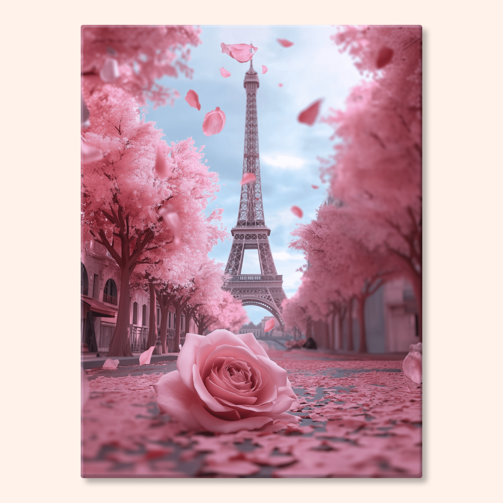 Paint by numbers - Falling Petals - MyArt