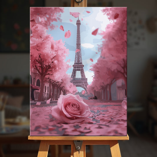 Paint by numbers - Falling Petals - MyArt