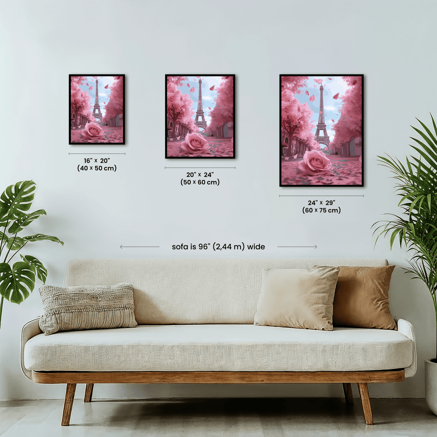 Paint by numbers - Falling Petals - MyArt