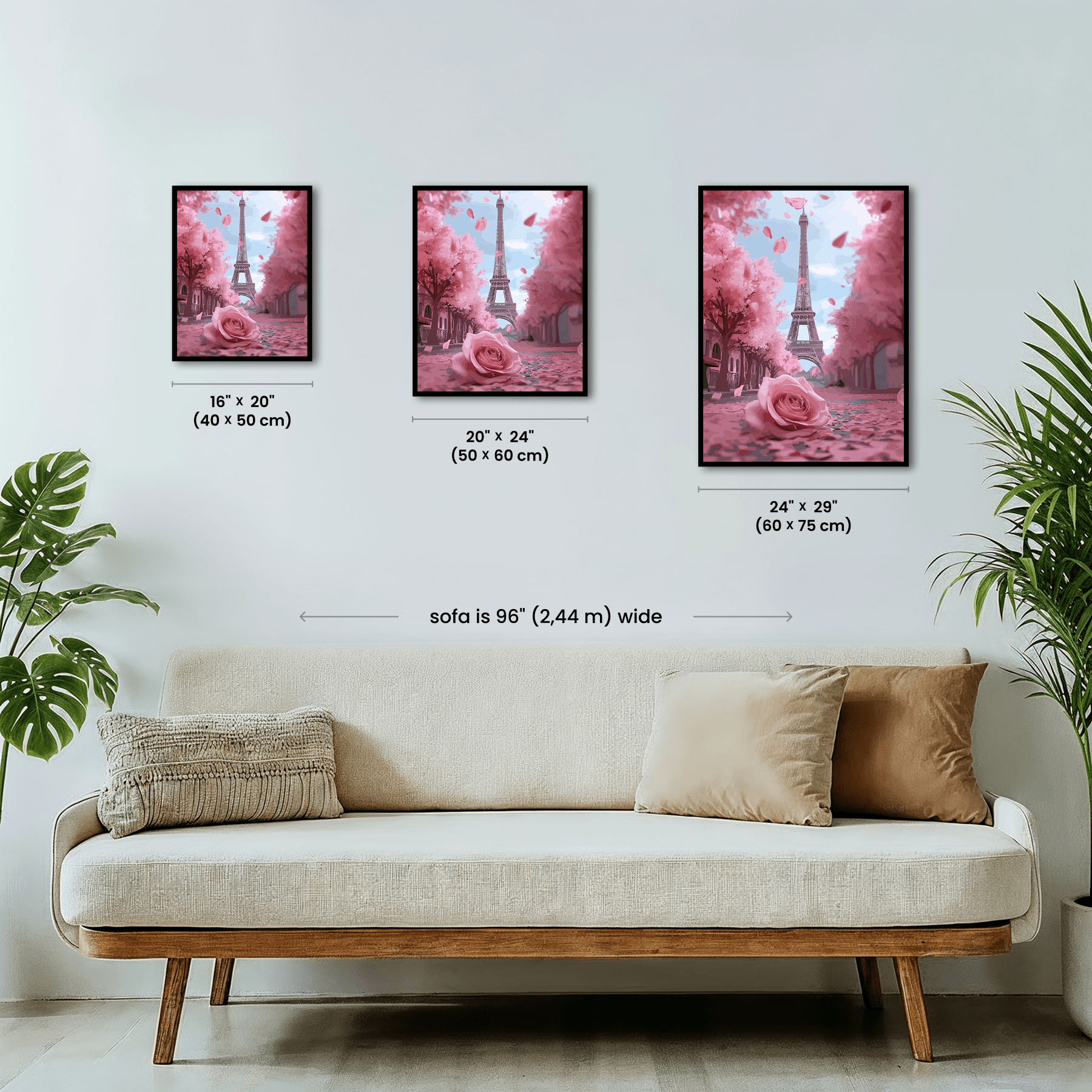 Paint by numbers - Falling Petals - MyArt