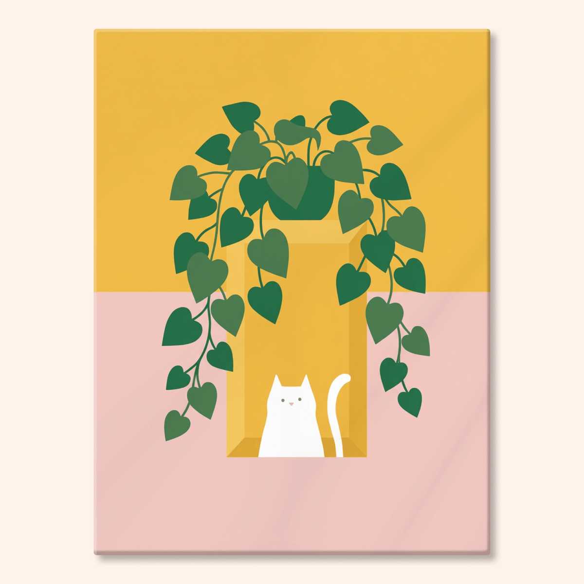 Paint by numbers - Feline Vine - MyArt