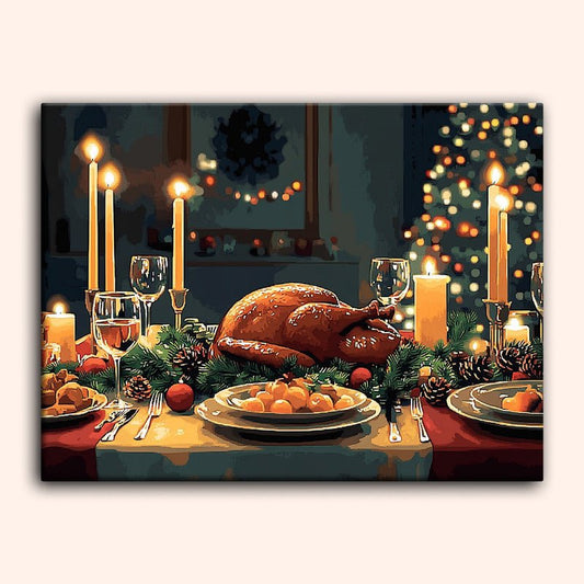 Paint by numbers - Festive Feast - MyArt