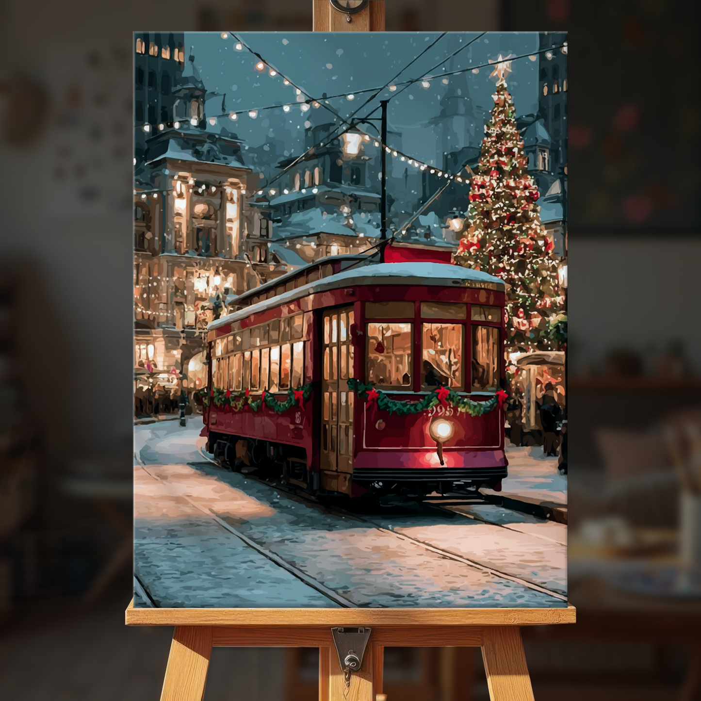 Festive Tram