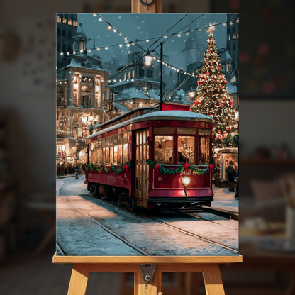 Festive Tram