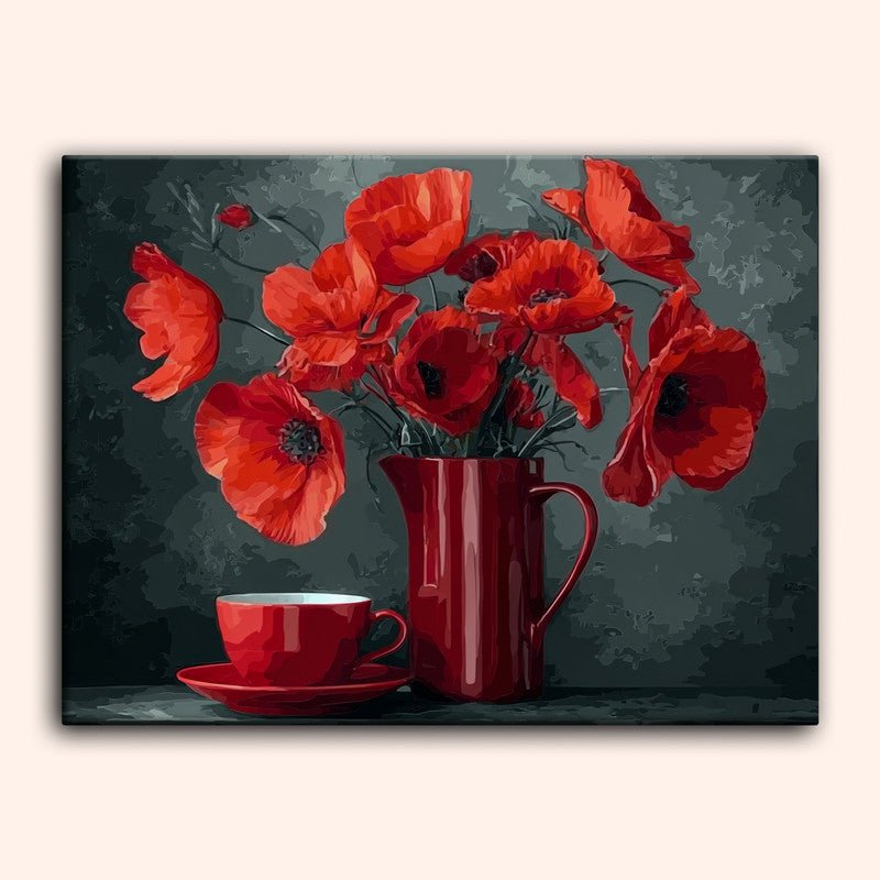 Paint by numbers - Fiery Glow - MyArt