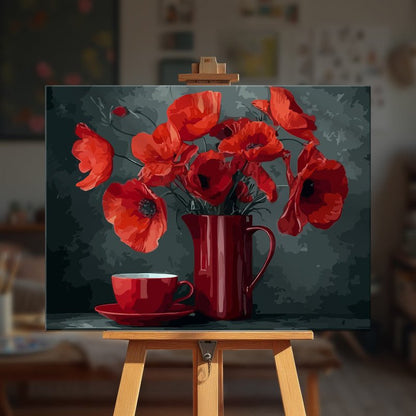 Paint by numbers - Fiery Glow - MyArt