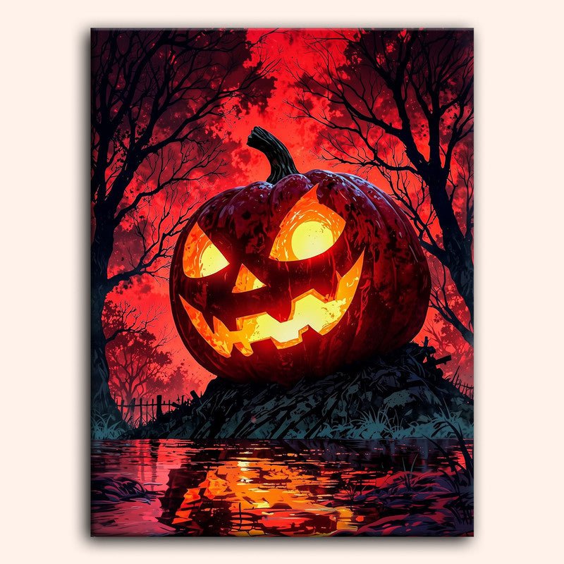 Paint by numbers - Fiery Gourd - MyArt