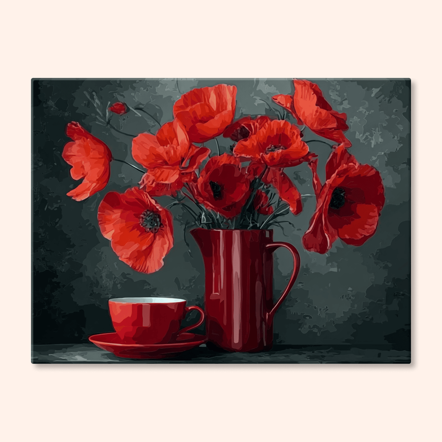 Paint by numbers - Fiery Glow - MyArt