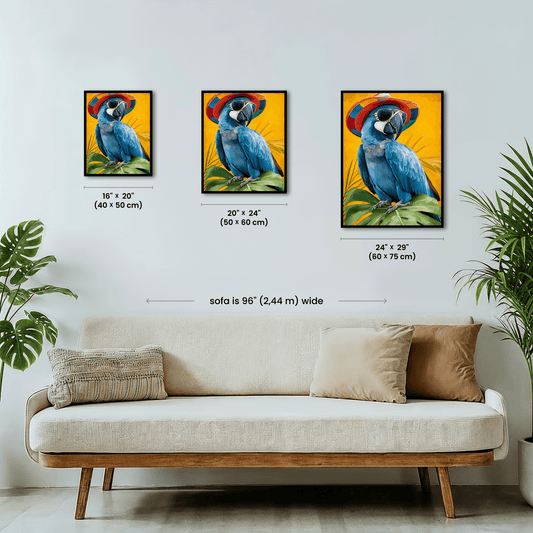 Paint by numbers - Fiesta Macaw - MyArt
