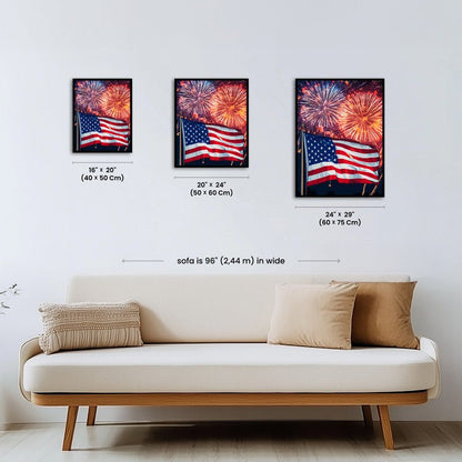 Paint by numbers - Firework Glory - MyArt