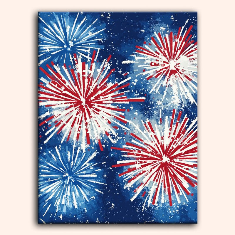 Paint by numbers - Firework Sky - MyArt