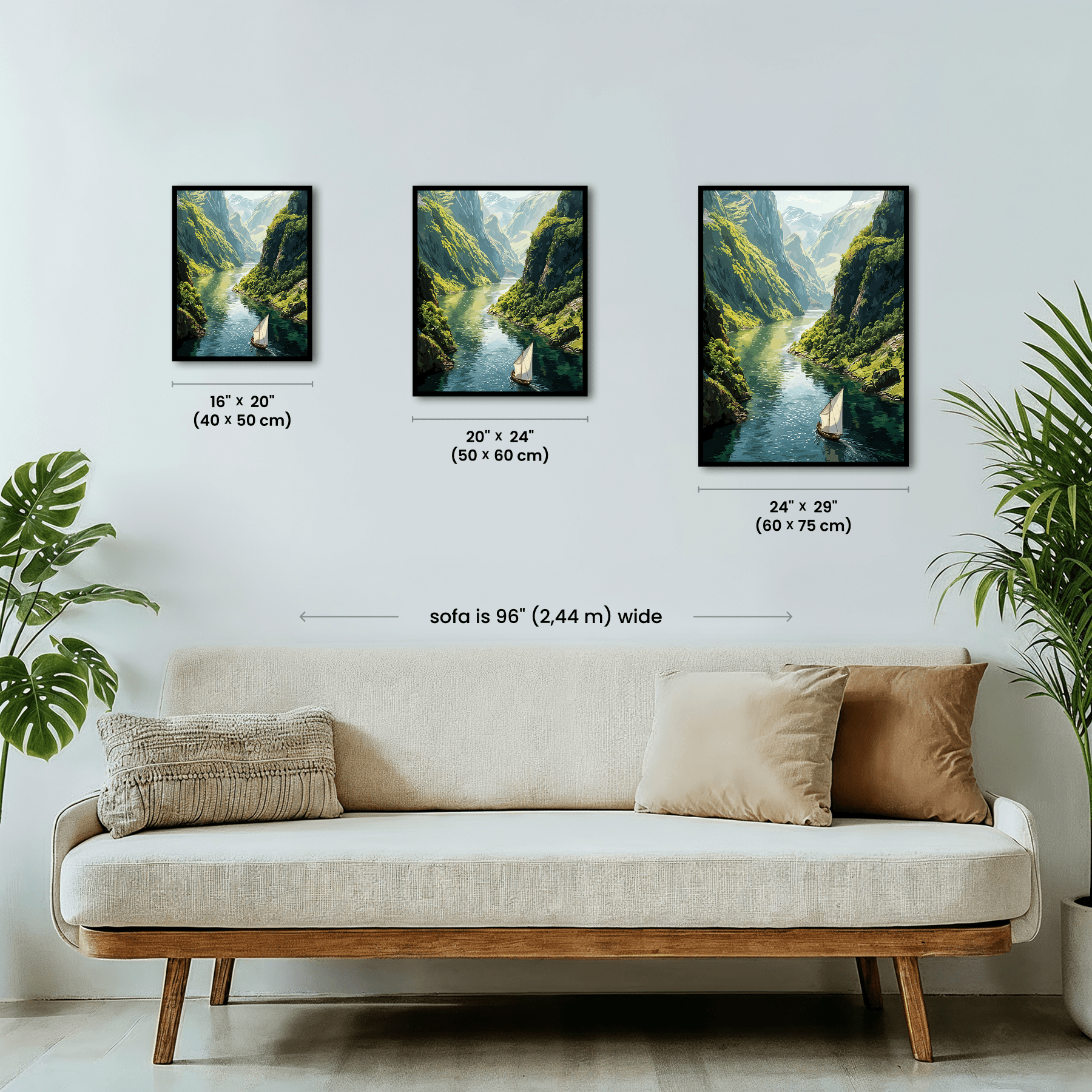 Paint by numbers - Fjord Sail - MyArt