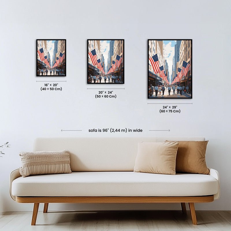Paint by numbers - Flag Avenue - MyArt