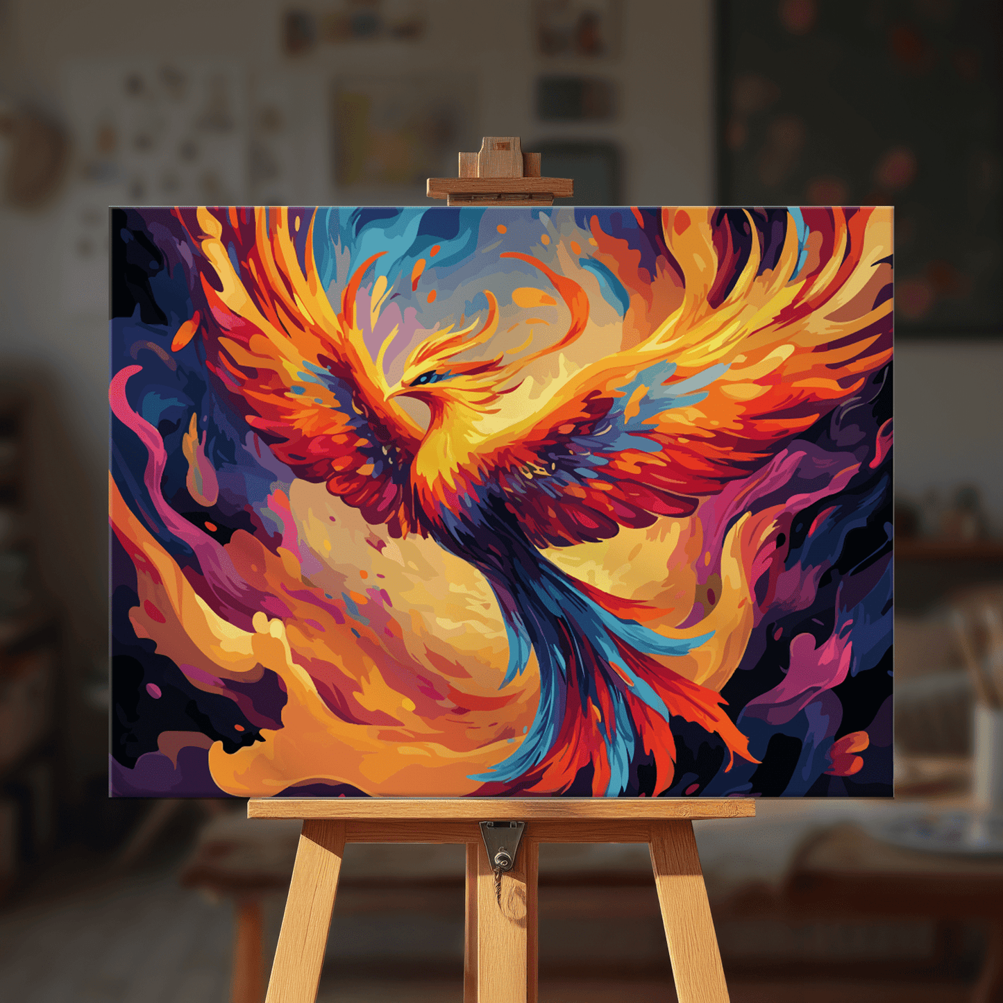 Paint by numbers - Flame Born - MyArt