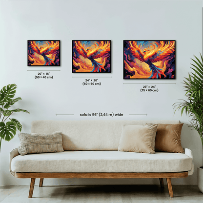 Paint by numbers - Flame Born - MyArt