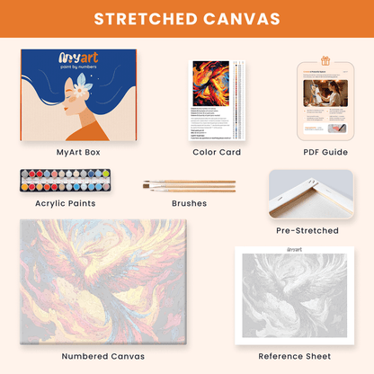 Paint by numbers - Flame Born - MyArt