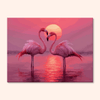 Flamingo Hearts