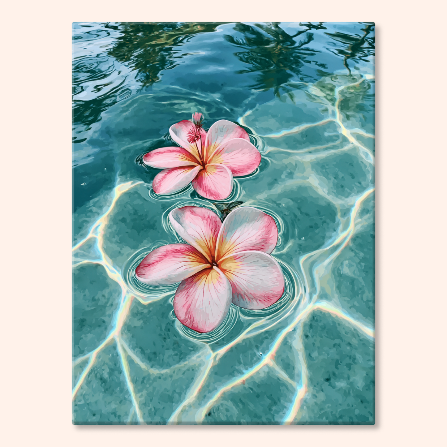 Floating Plumeria