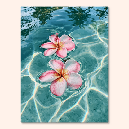 Floating Plumeria