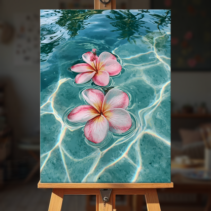 Floating Plumeria