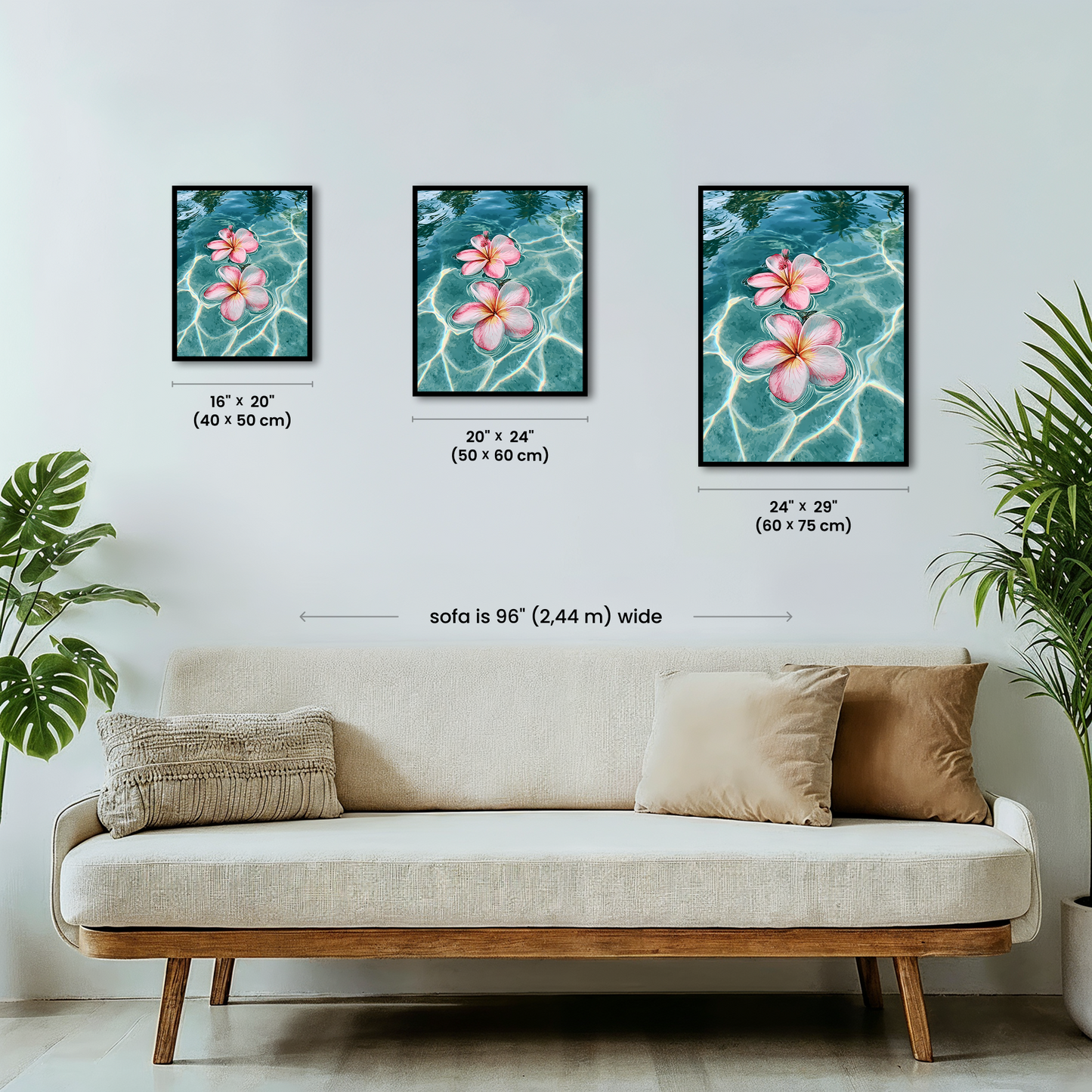 Floating Plumeria