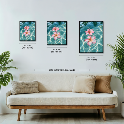 Floating Plumeria