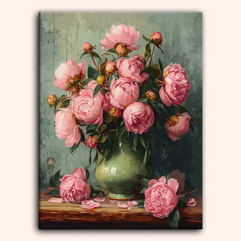 Paint by numbers - Floral Aura - MyArt