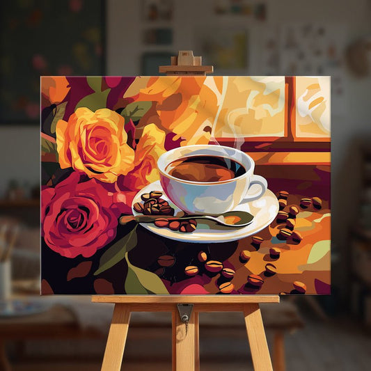 Paint by numbers - Floral Roast - MyArt