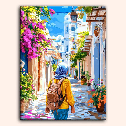 Paint by numbers - Floral Stroll - MyArt