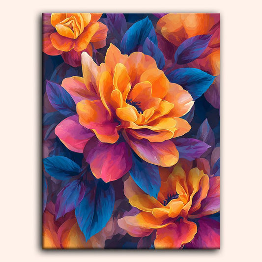 Paint by numbers - Floral Thought Echo - MyArt