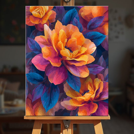 Paint by numbers - Floral Thought Echo - MyArt