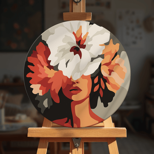 Paint by numbers - Floral Veil - MyArt
