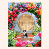 Floral Doorway
