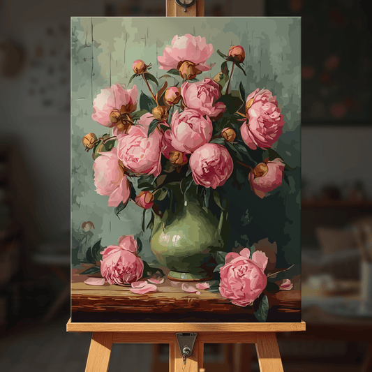 Paint by numbers - Floral Aura - MyArt