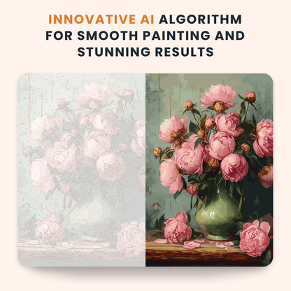 Paint by numbers - Floral Aura - MyArt