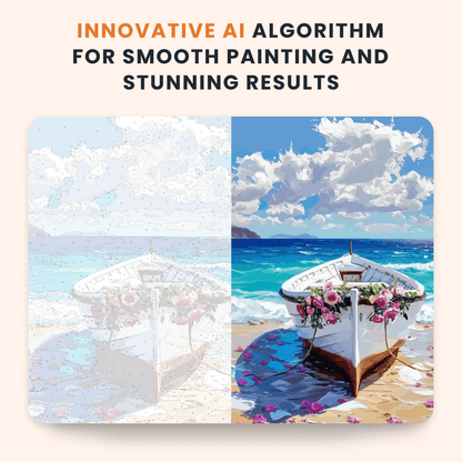 Paint by numbers - Floral Bay - MyArt