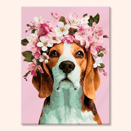 Floral Beagle