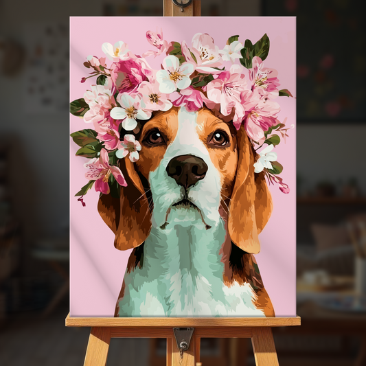 Floral Beagle